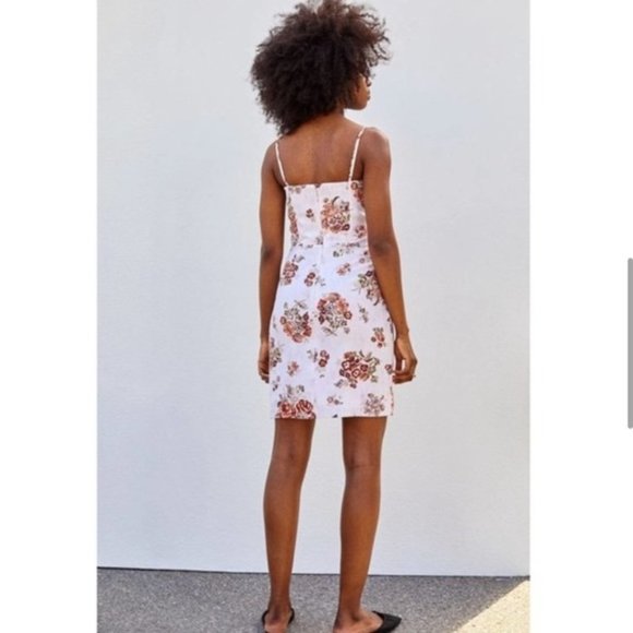 Brock Collection x H&M Floral Fitted Mini Dress - Picture 7 of 8